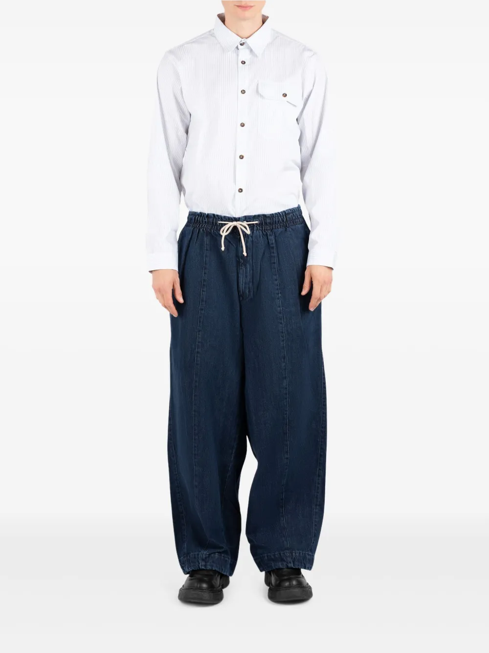 Société Anonyme drawstring-waist jeans | Wide-Leg Jeans | Image 2