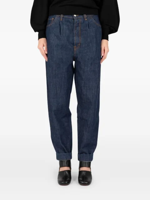 Société Anonyme Japr pleated-cotton jeans