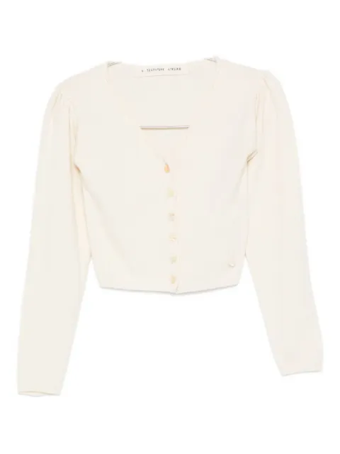 A Tentative Atelier cárdigan corto