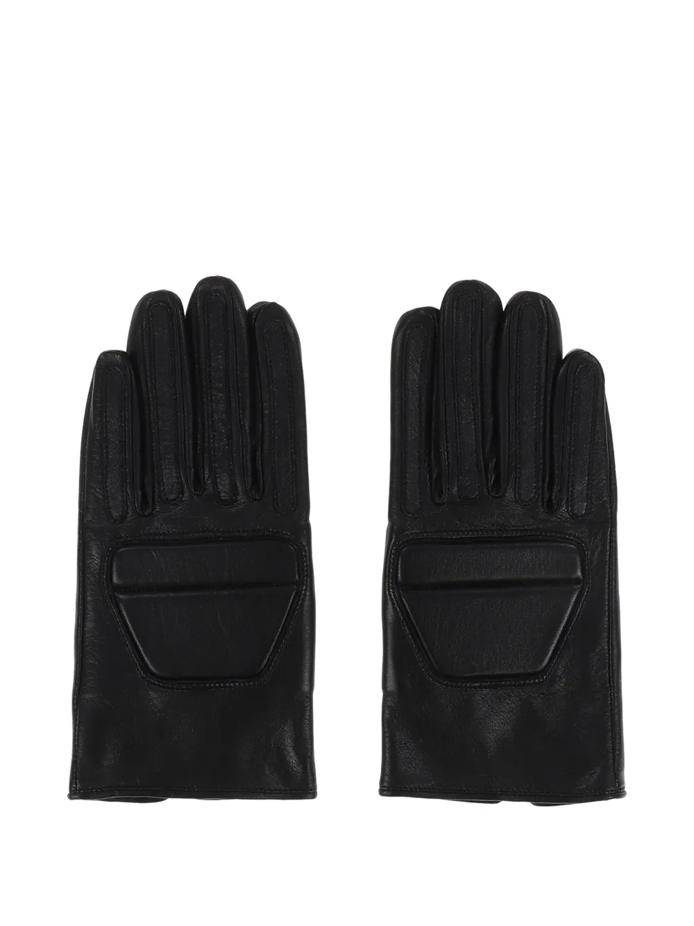 Yohji Yamamoto Guanti in pelle - Nero