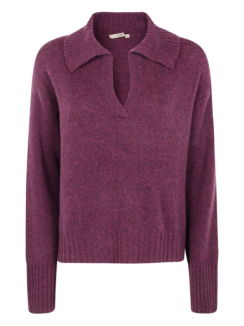 Nuur suéter con cuello | rojo | Image 1