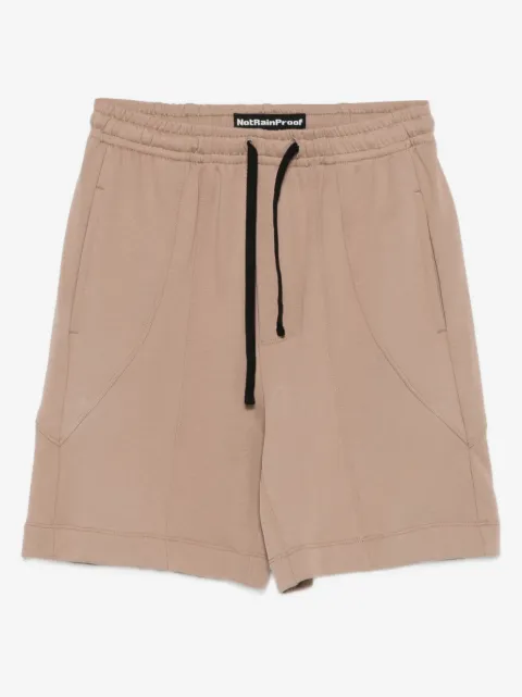 NotRainProof panelled drawstring-waist shorts