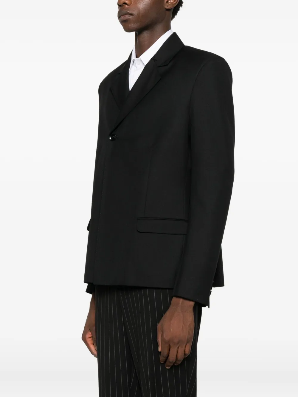  Notrainproof Single-breasted Blazer - Black 