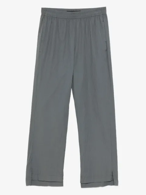NotRainProof striped elasticated-waist trousers