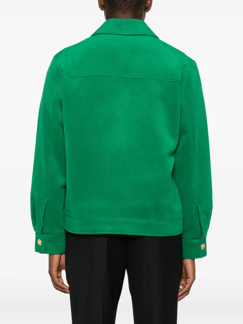 Chest-Flap Shirt Jacket