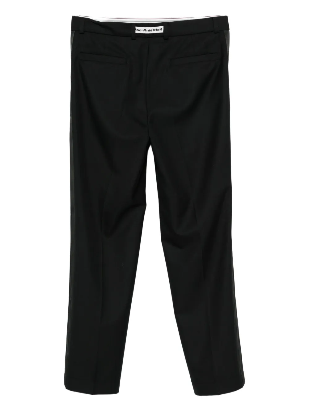 NotRainProof Geplooide pantalon - Zwart