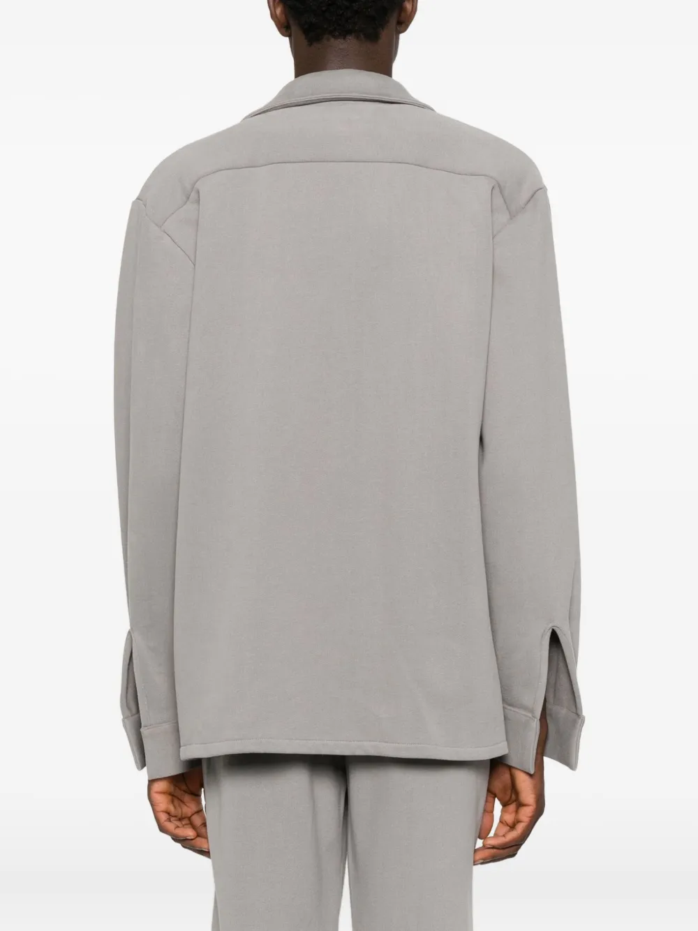 Notrainproof Flap-pocket Shirt In Gray