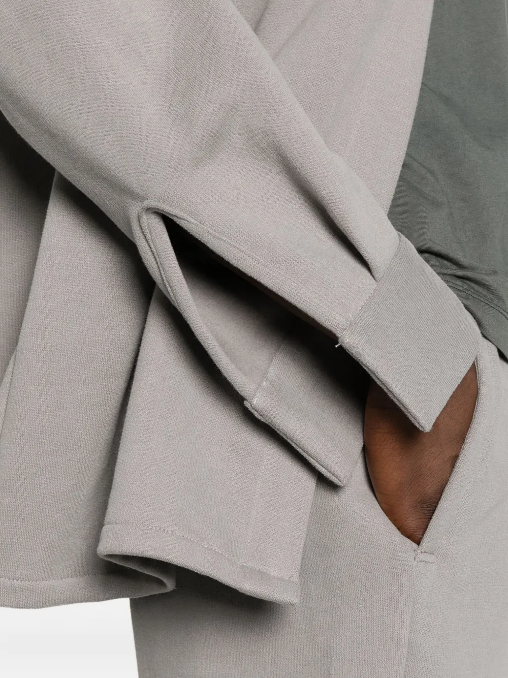 Notrainproof Flap-pocket Shirt In Gray