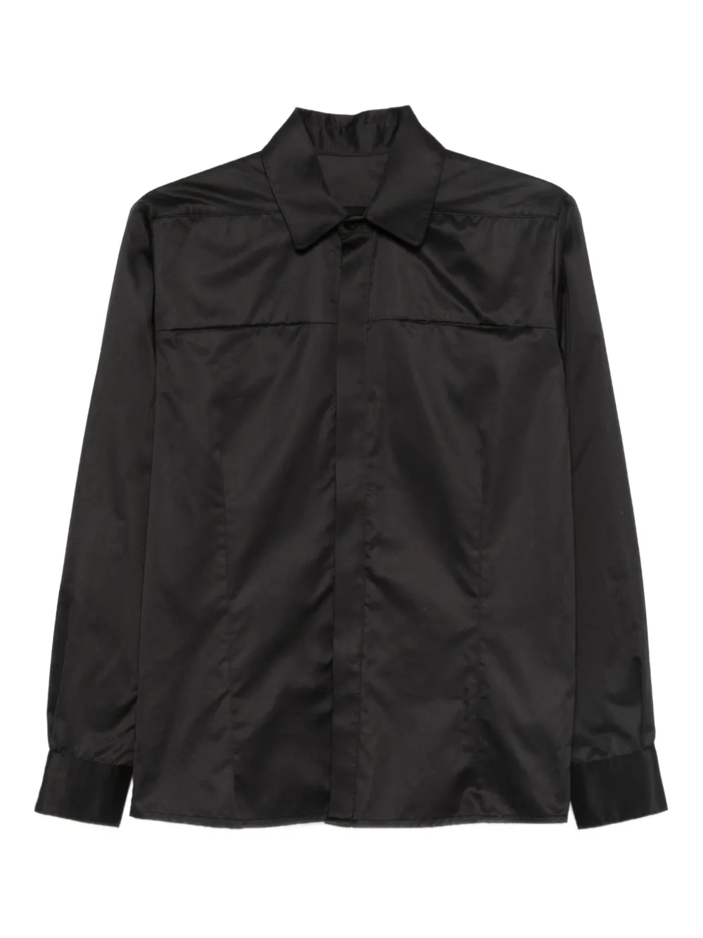 NotRainProof camisa de algodón | negro | Image 1