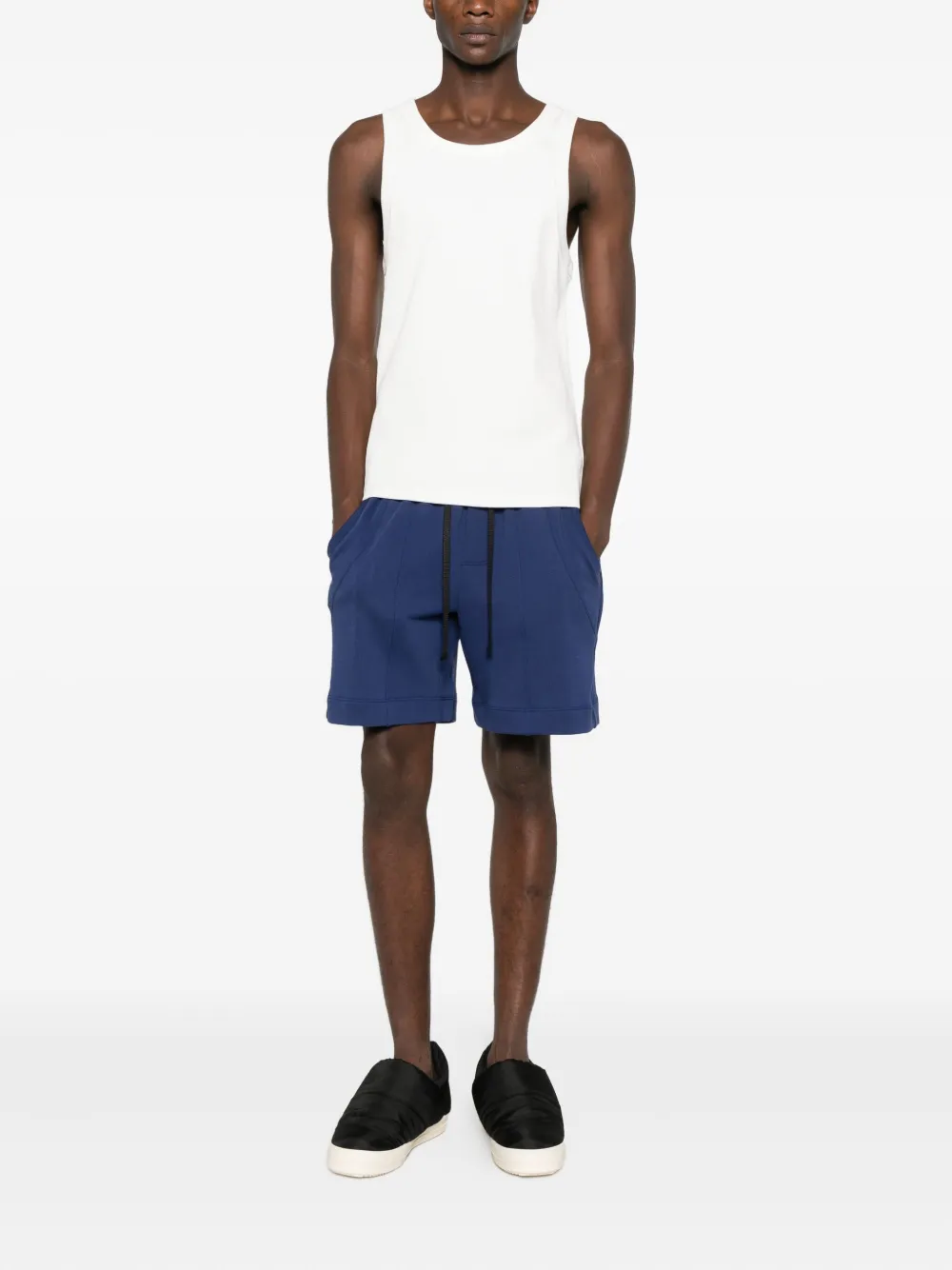 NotRainProof Geribbelde tanktop - Wit