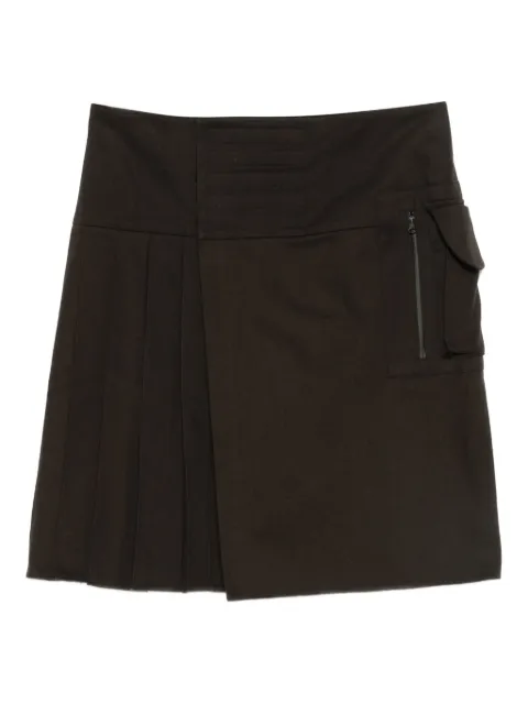 NotRainProof pleat-detail kilt 