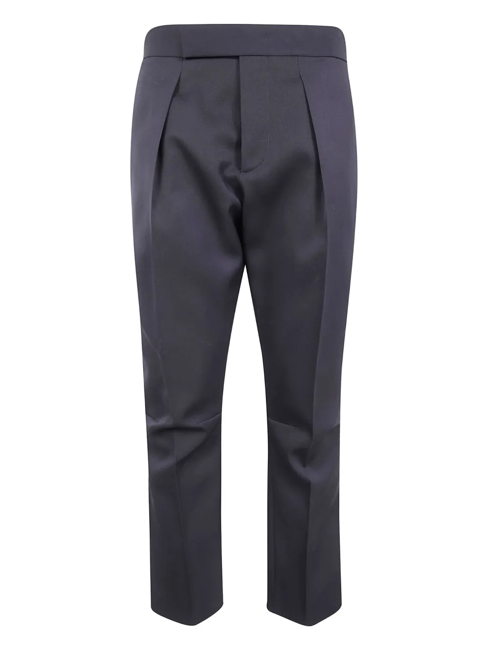 SAPIO button gabardine trousers | Black | Image 1