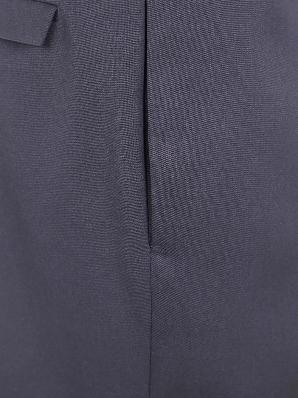 Sapio Tailored Trousers With Pleated Front And Pockets In Black