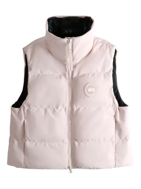 Canada Goose zip-up logo-patch gilet