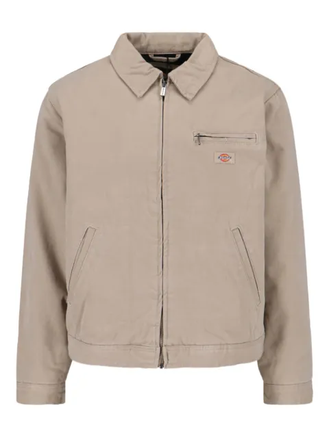 DICKIES canvas zipped jacket