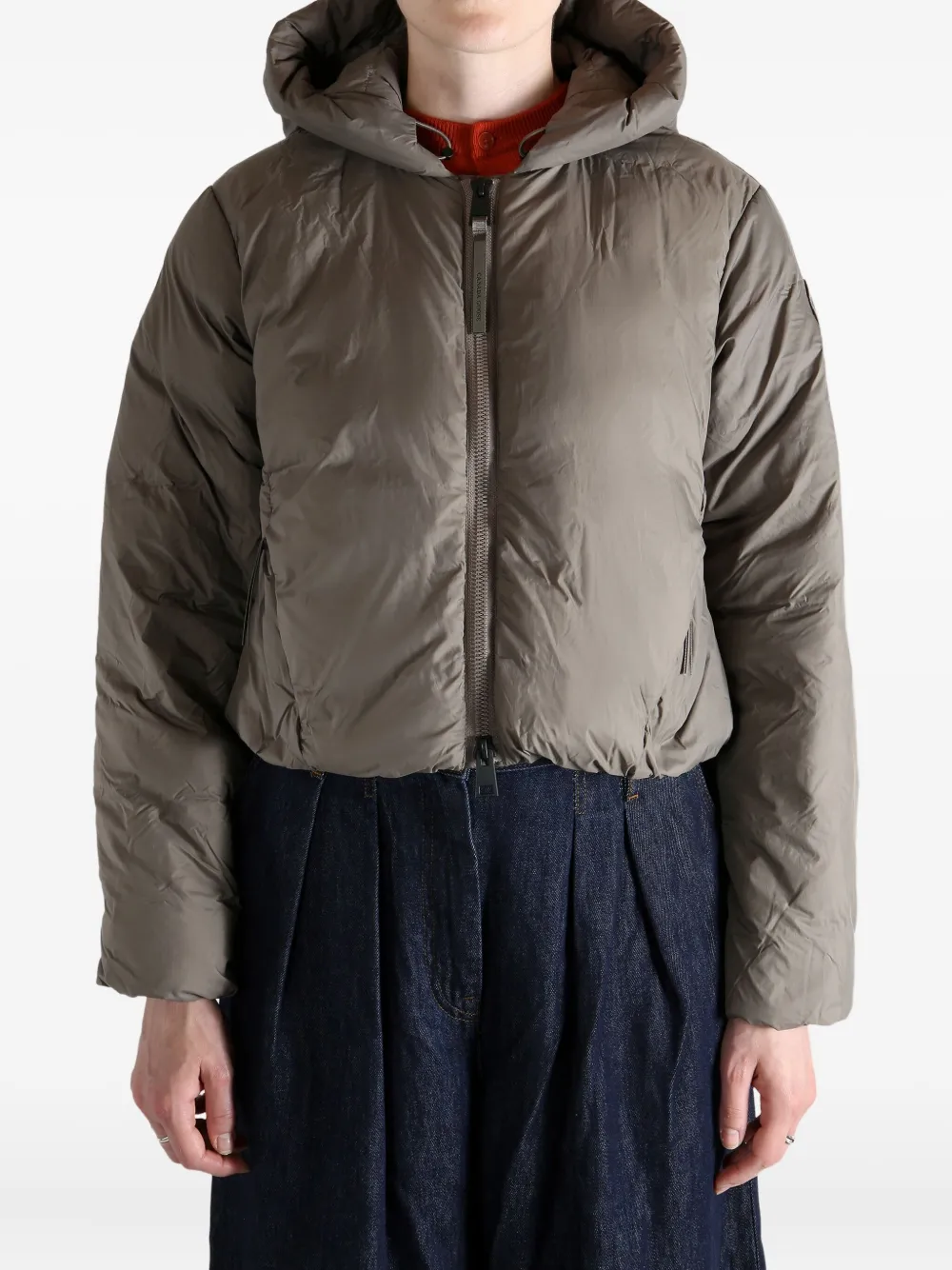 Canada Goose Hooded Puffer Jacket In Multi
