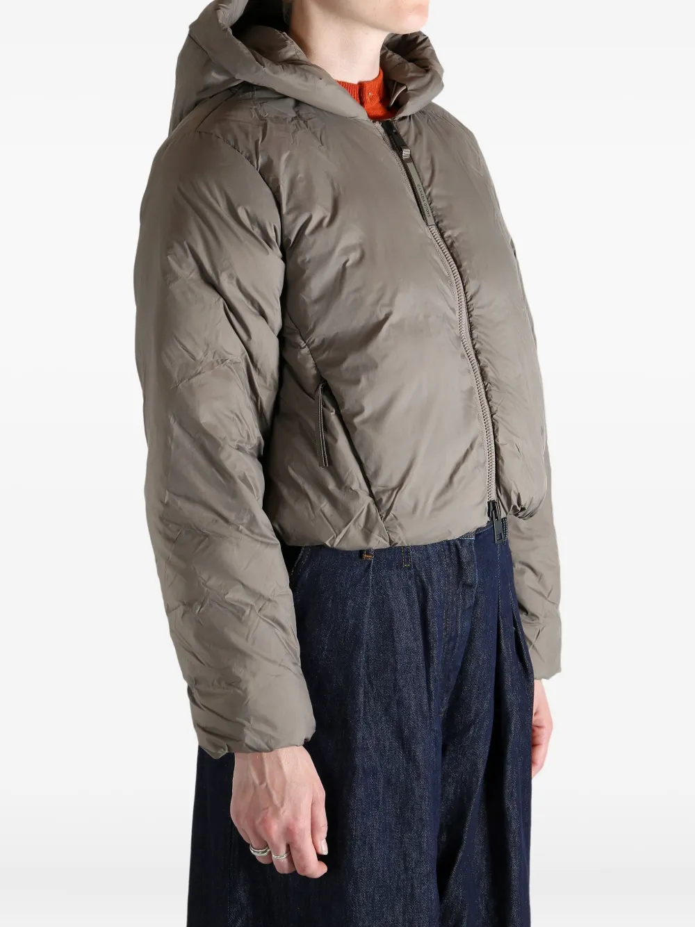 Canada Goose Hooded Puffer Jacket In Multi