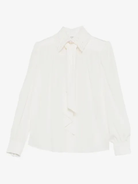 Chloé lace-collar shirt