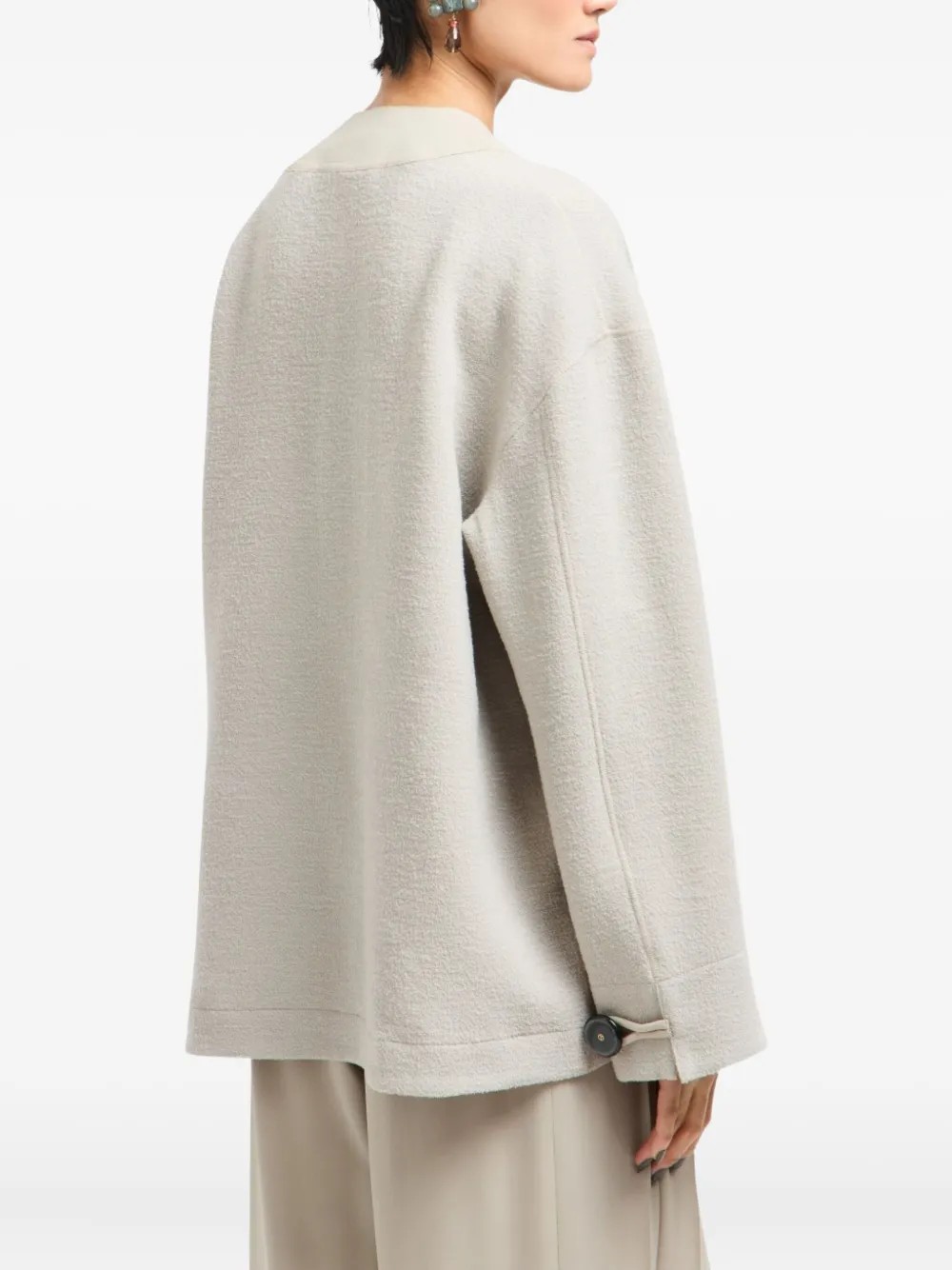 Giorgio Armani bouclé jacket | Oversized Jackets | Image 2