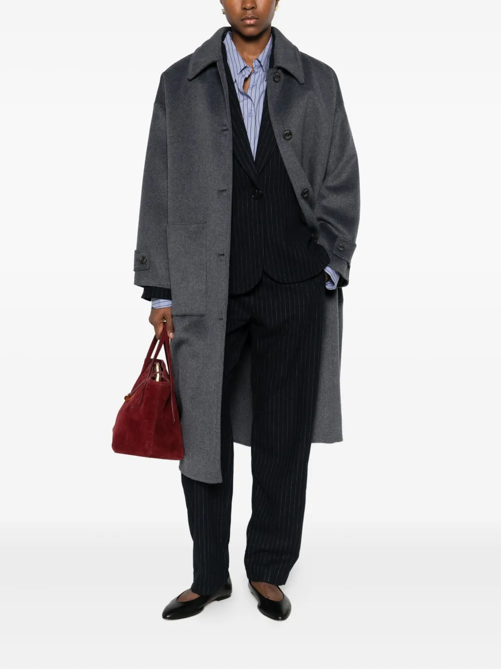 VICOLO wool-blend coat | Single Breasted Coats | Image 2