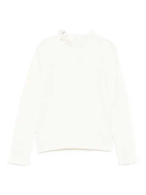 Louise Misha ruffled-detail sweater