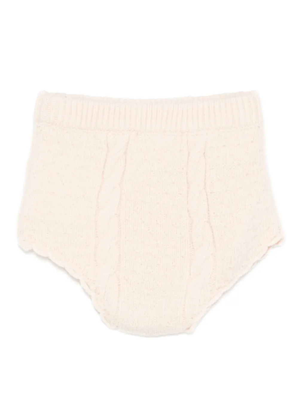 Louise Misha short en maille torsadée à fleurs brodées | Shorts bloomer | Image 2