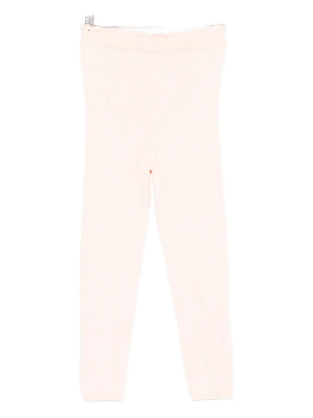 Louise Misha Pompom-detail Ribbed Pants In Pink