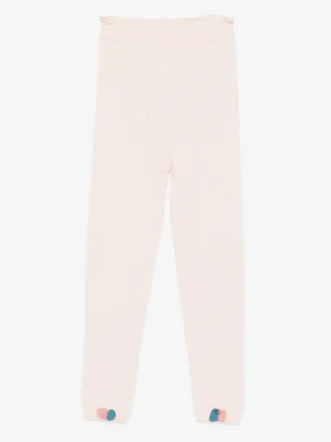 Louise Misha pompom-detail ribbed pants
