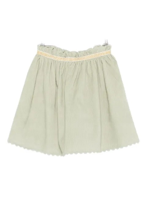 Louise Misha ruffled corduroy skirt