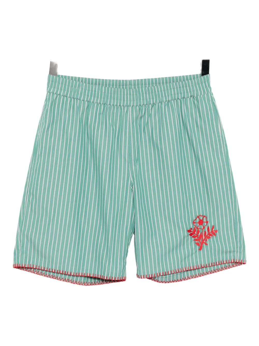 CHATEAU ORLANDO Deckchair striped shorts - Blu