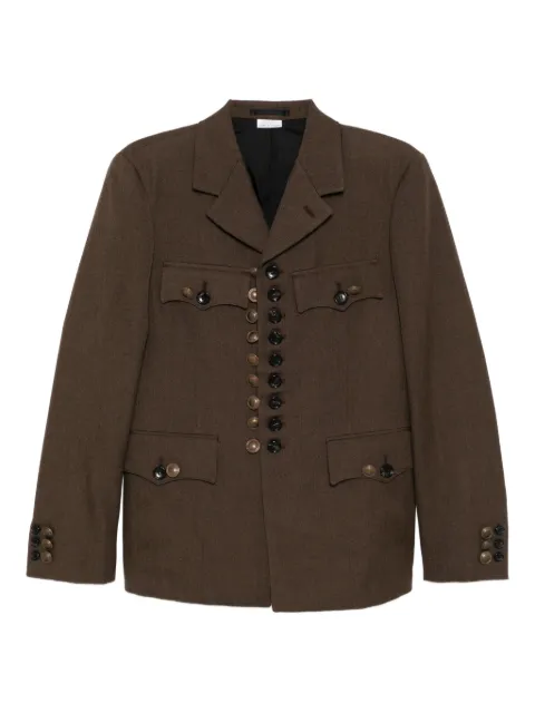 Comme des Garçons Homme Plus button embroidered jacket 