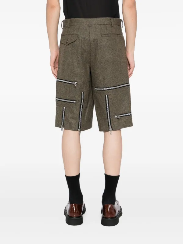 Comme Des Garçons Homme Plus ジップディテール ショートパンツ