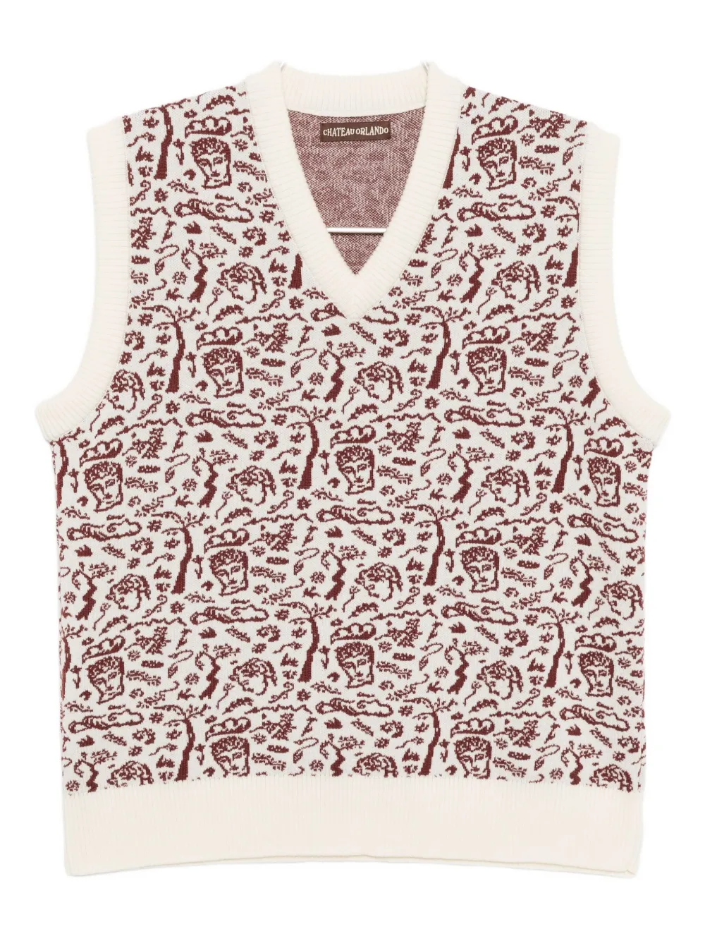 Chateau Orlando Endymion Vest In White