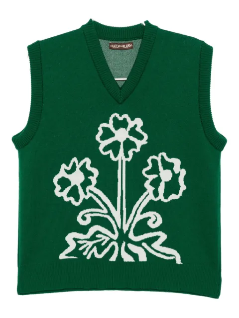 CHATEAU ORLANDO camiseta con estampado floral