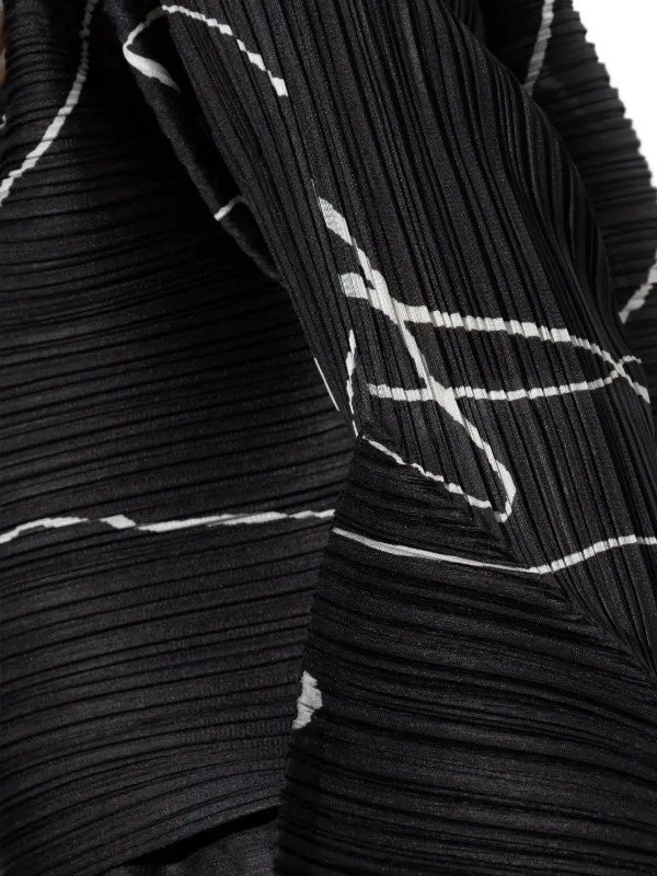 Pleats Please Issey Miyake Pause プリーツ ジャケット | ブラック