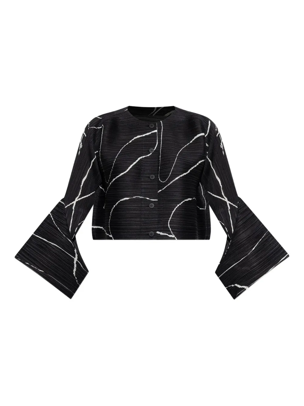 Pleats Please Issey Miyake chamarra Pause | negro | Image 1