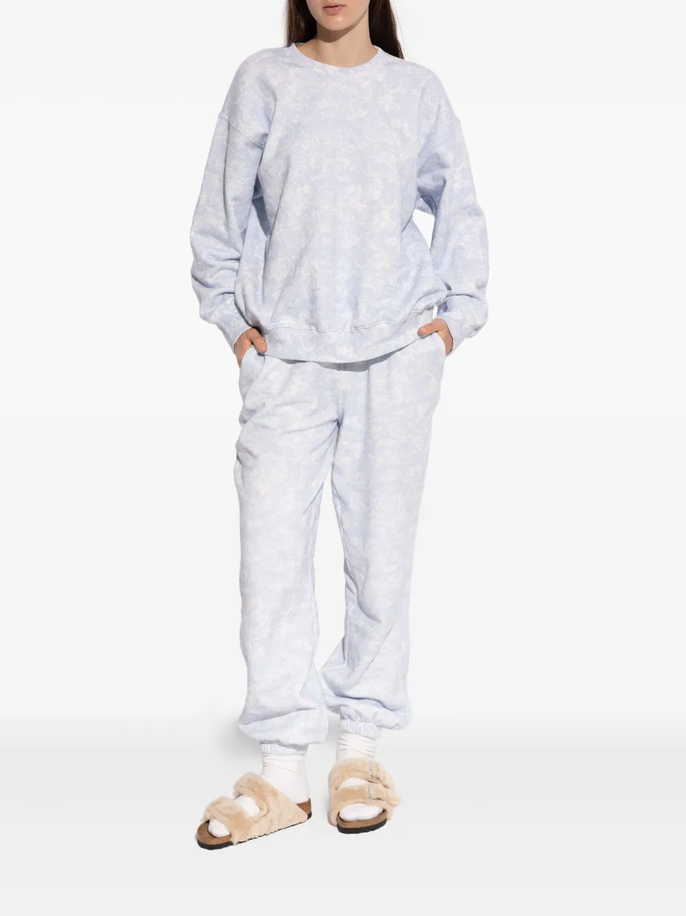 Birkenstock Arizona platte sandalen met gespbandje Beige