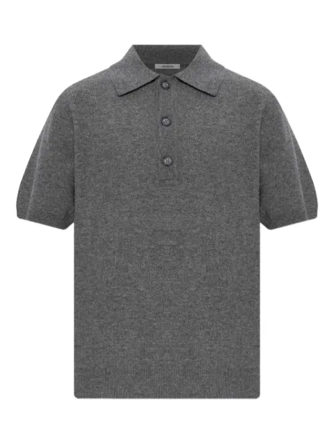 ENTIRE STUDIOS playera tipo polo tejida con botones