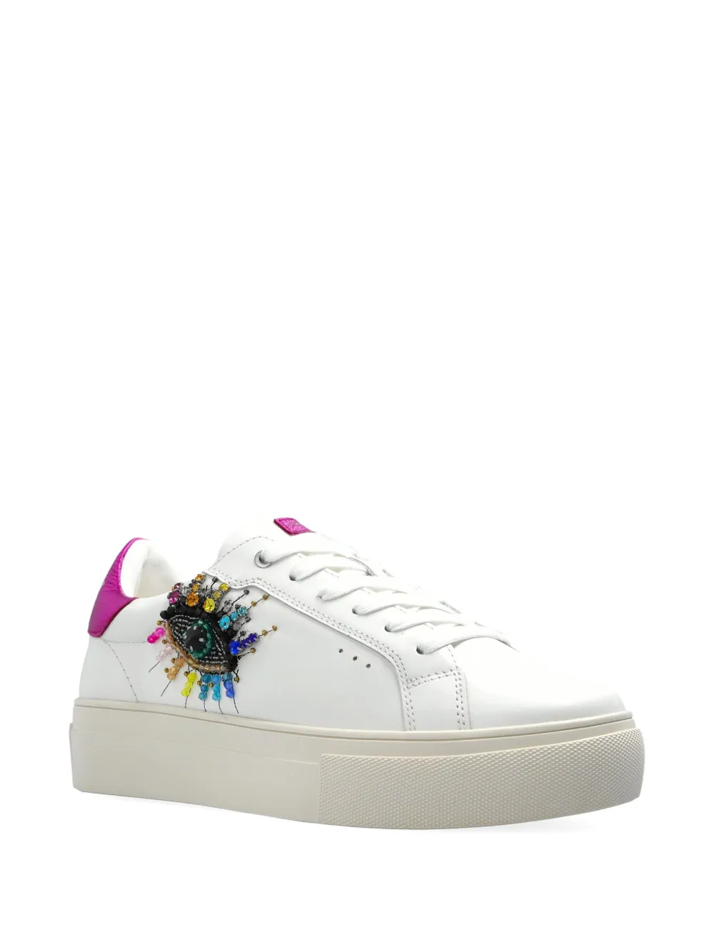Kurt Geiger London Lana Eye sneakers Wit