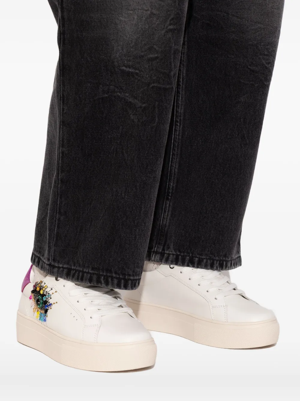 Kurt Geiger London Lana Eye sneakers Wit