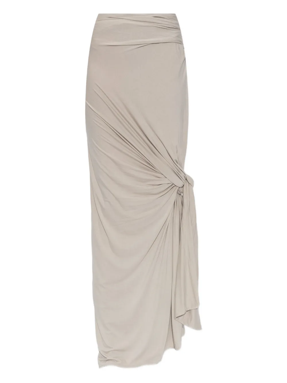 Entire Studios Knotted Maxi Skirt In Neutral