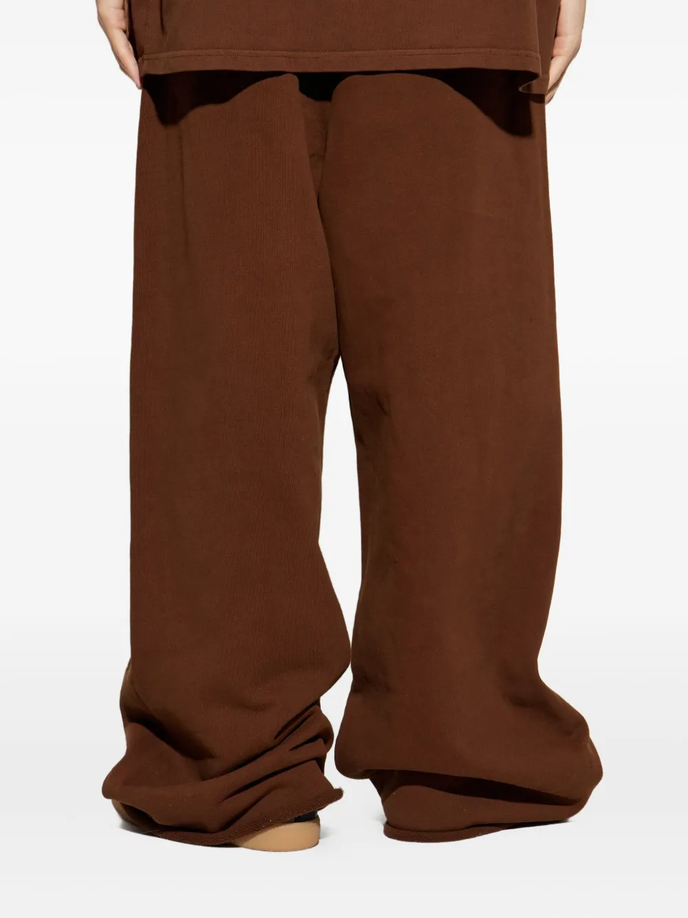 ENTIRE STUDIOS Broek met tailleband Bruin