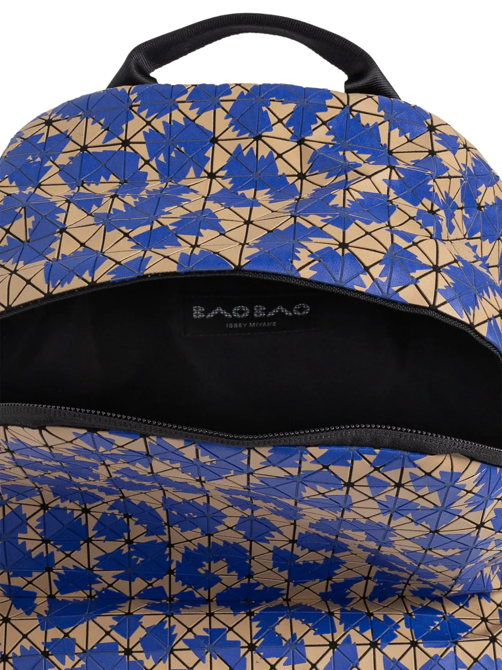 Bao Bao Issey Miyake Geometric Pattern Backpack In Blue