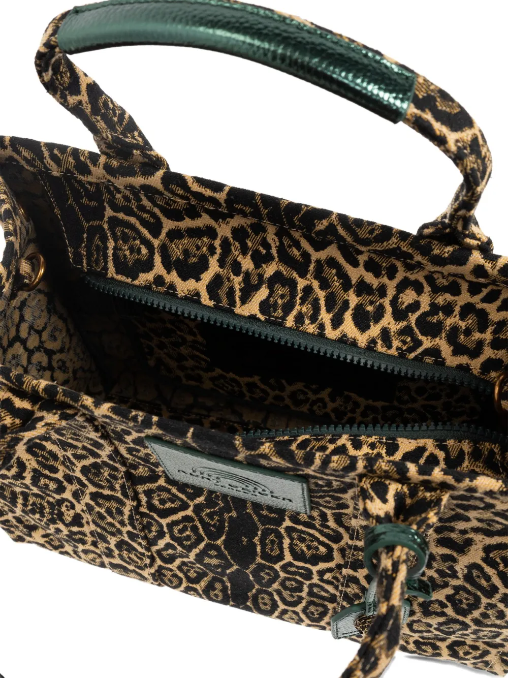 Kurt Geiger Southbank Leopard-print Tote Bag In Brown