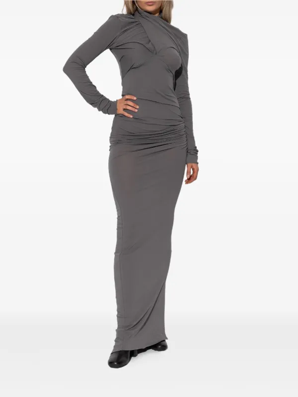 chinese dress ladies The Sunday Maxi Dress & Duster Set | Grey Heather