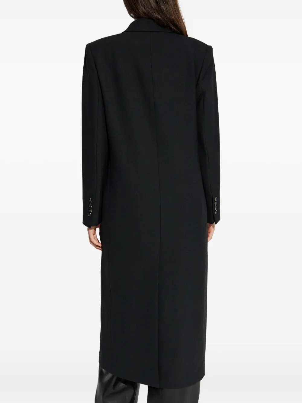 Rag & Bone Double-breasted Coat In Black