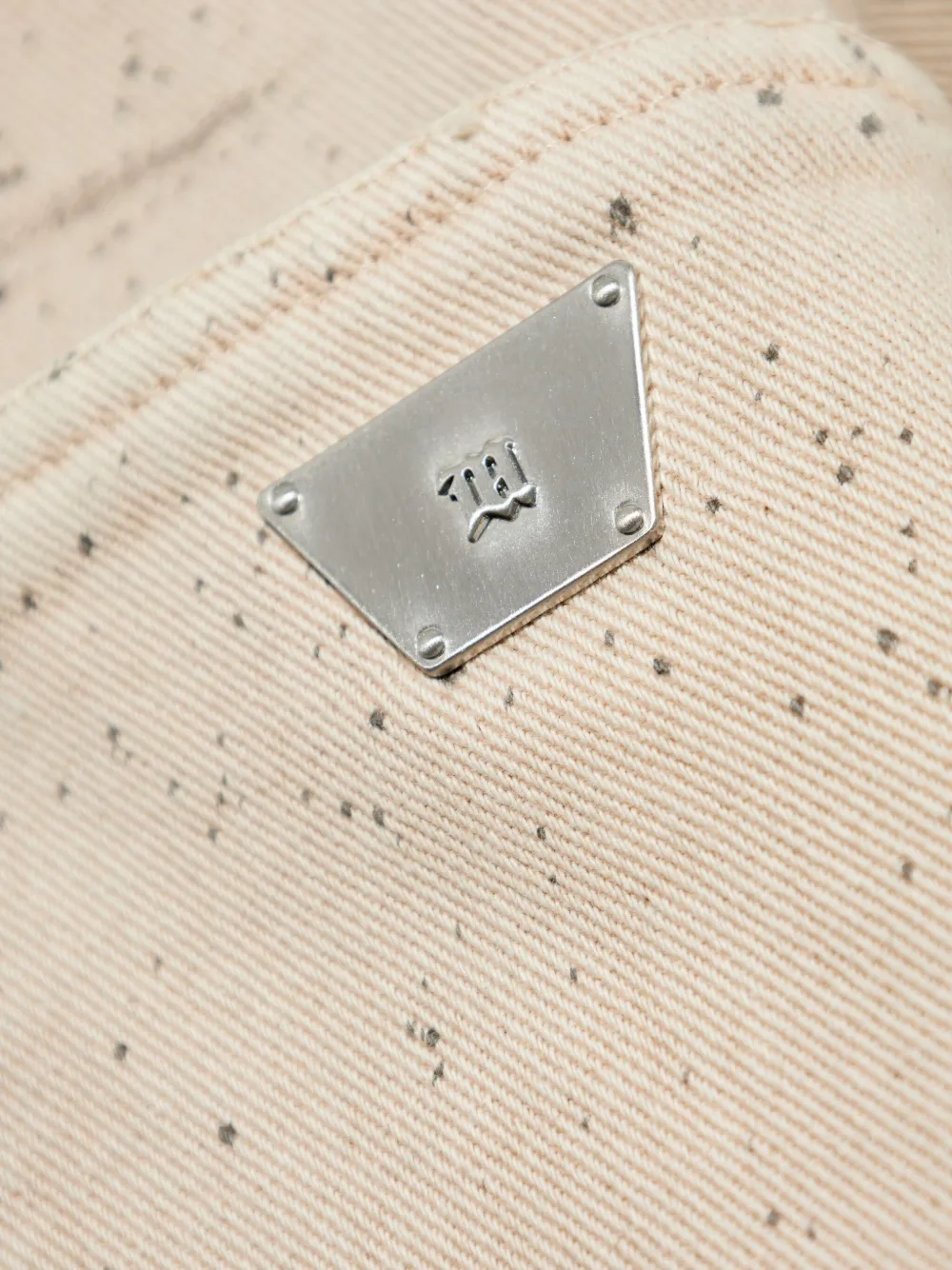 MISBHV Marfa gerafeld jack met zak Beige