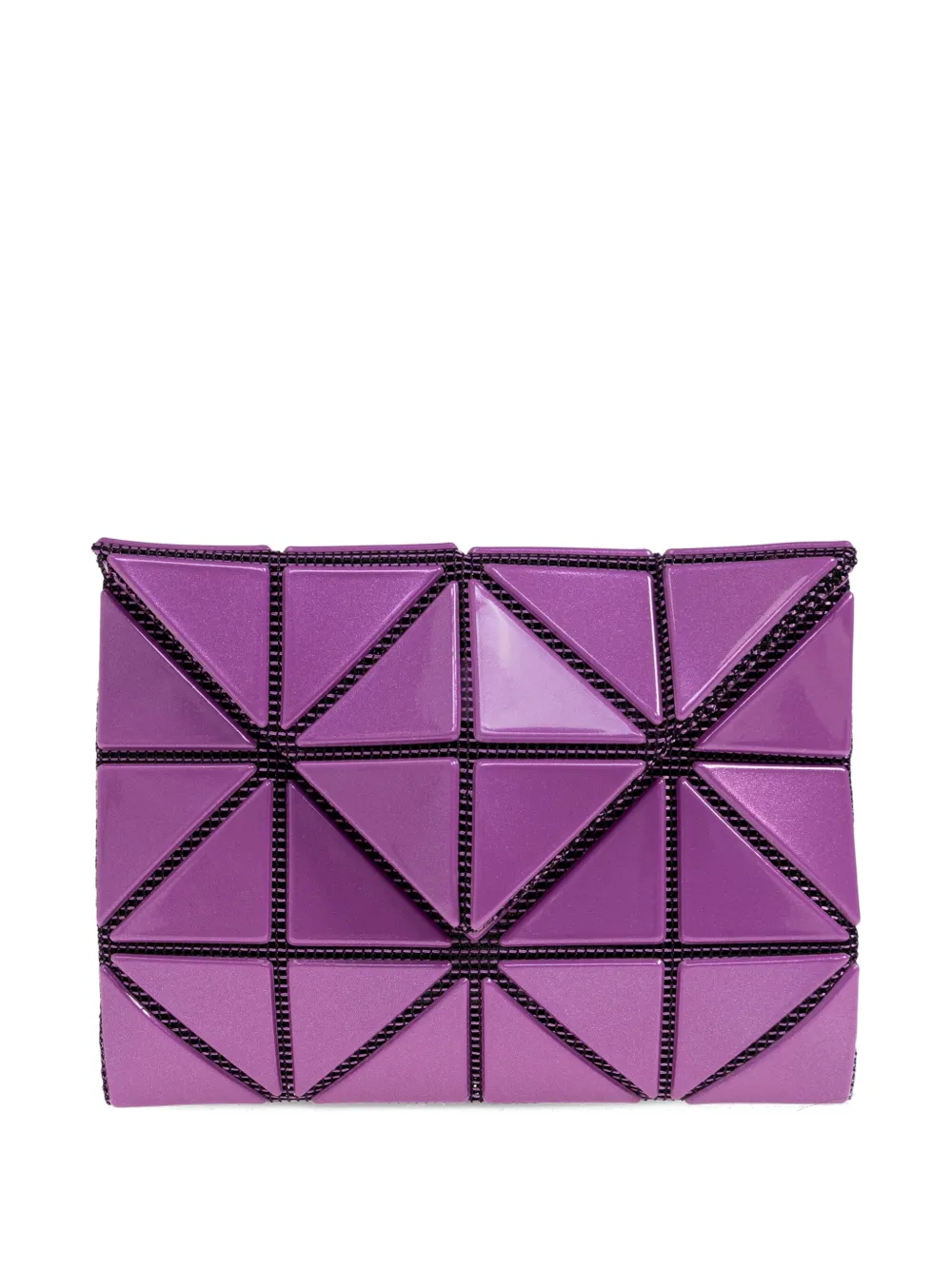 Bao Bao Issey Miyake Geometric Wallet In Purple