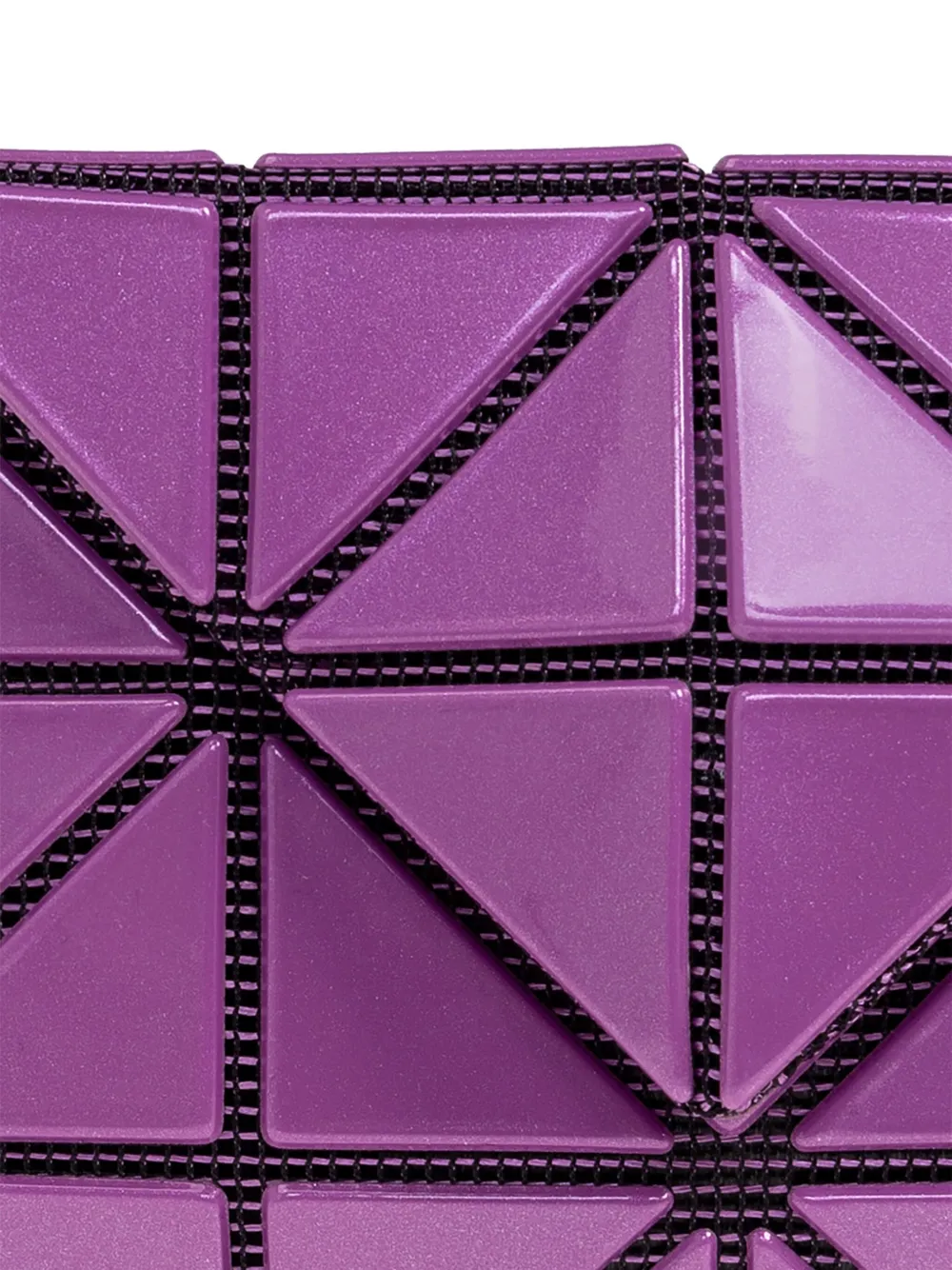 Bao Bao Issey Miyake Geometric Wallet In Purple