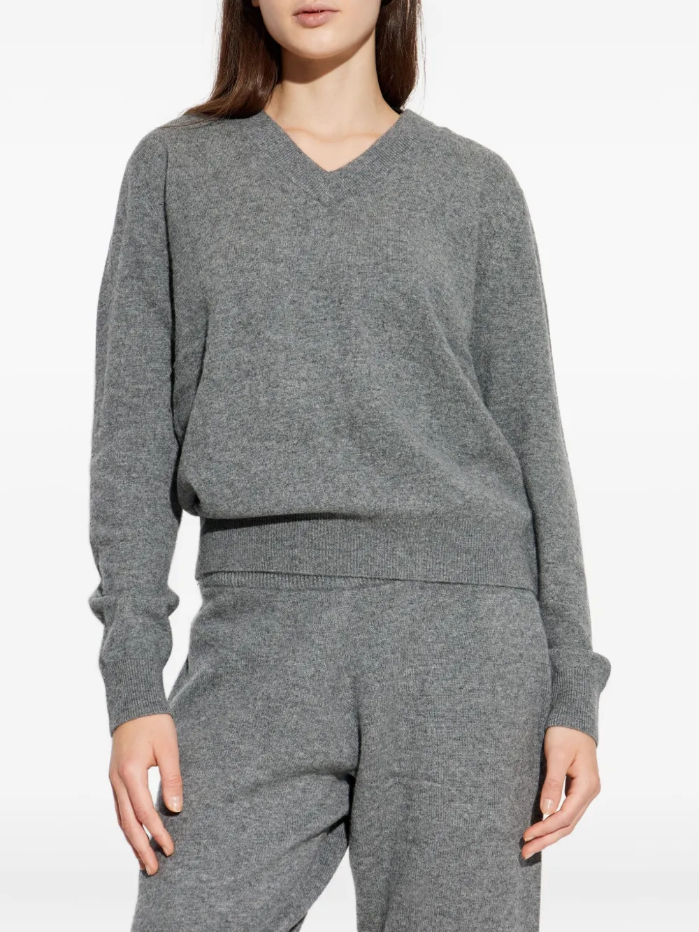 Entire Studios V-neck Sweater In Gray